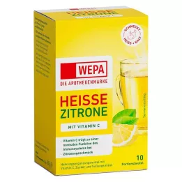 WEPA ljuti limun + vitamin C u prahu, 10X10 g
