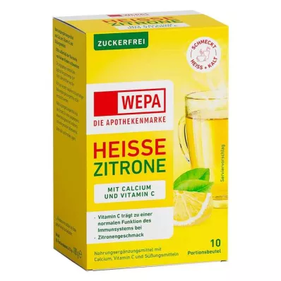 Wepa ljuti limun + vitamin C + kalcij u prahu bez šećera, 10X10 g Wepa ljuti limun + vitamin C + kalcij u prahu bez šećera, 10X10 g