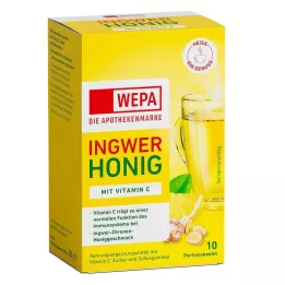 WEPA Đumbir+med+vitamin C u prahu, 10X10 g