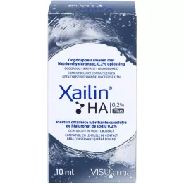 XAILIN HA 0,2% Plus kapi za oči, 10 ml