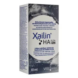 XAILIN HA 0,2% Plus kapi za oči, 10 ml