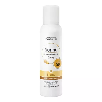 Zaštita od sunca &amp; tamni aerosol sprej bronca LSF 50, 150 ml