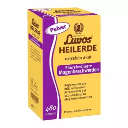 LUVOS Ljekovita glina ekstra fina za akutne kisele želučane tegobe, 480 g
