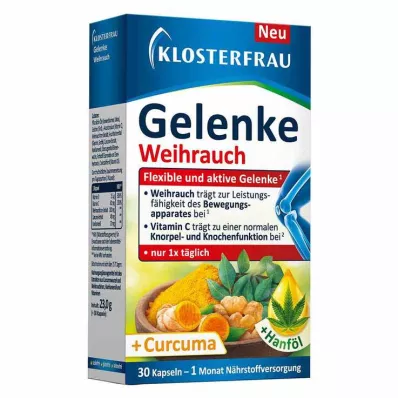 Klosterfrau zglobovi tamjan meke kapsule, 30 kom