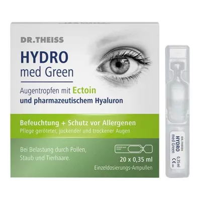 Dr.Theiss Hydro med Green kapi za oči jednodozne ampule, 20x0,35 ml Dr.Theiss Hydro med Green kapi za oči jednodozne ampule, 20x0,35 ml