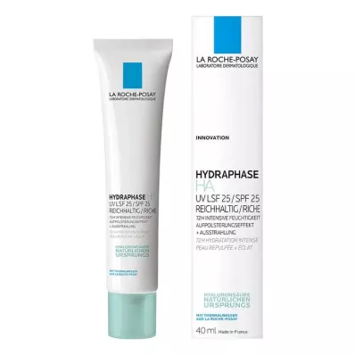 La Roche Posay Hydraphase HA UV bogata krema LSF 25, 40 ml