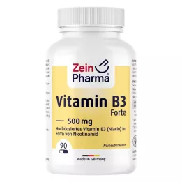 VITAMIN B3 FORTE Niacin 500 mg kapsule, 90 kom