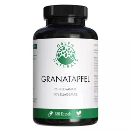 GREEN NATURALS Kapsule od nara + 40% elaginske kiseline, 180 kom