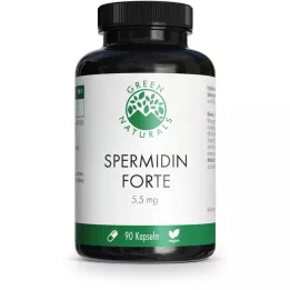 GREEN NATURALS Spermidine Forte 5,5 mg veganske kapsule, 90 kom