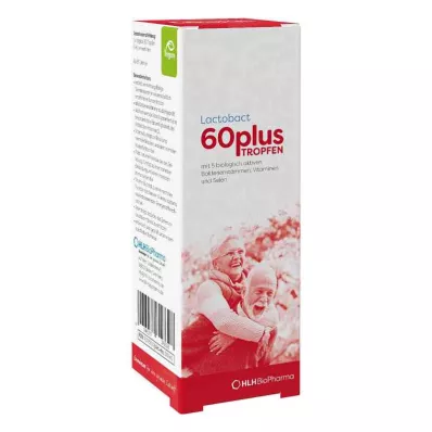 LACTOBACT 60plus kapi, 30 ml