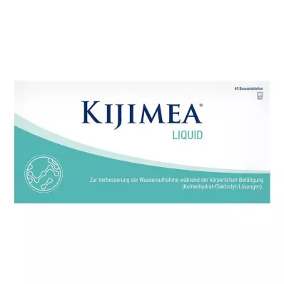 KIJIMEA Tekuće šumeće tablete, 40 kom