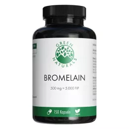 GREEN NATURALS Bromelain 500 mg veganski sa 5000 FIP, 150 kom