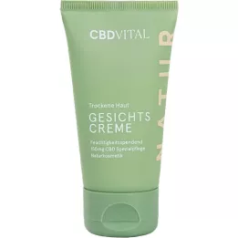 CBD VITAL krema za lice za suhu kožu, 50 ml