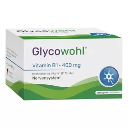GLYCOWOHL Vitamin B1 Thiamine 400 mg visokodozne kapsule, 200 kom