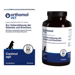 ORTHOMOL VET Canimol agil tablete za žvakanje za pse, 120 kom