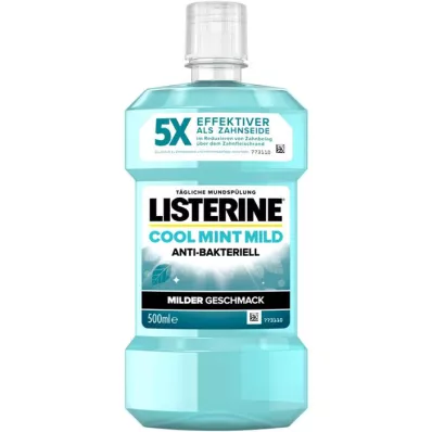 LISTERINE Cool Mint vodica za usta blagog okusa, 500 ml