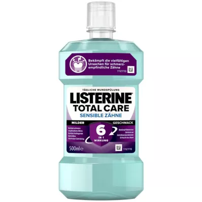 LISTERINE Total Care vodica za ispiranje usta za osjetljive zube, 500 ml